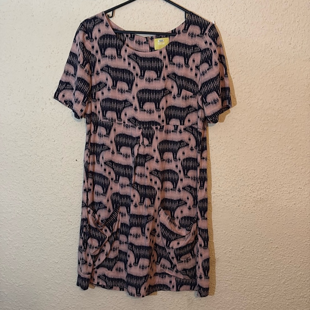Maeve Abstract Patterned Dress